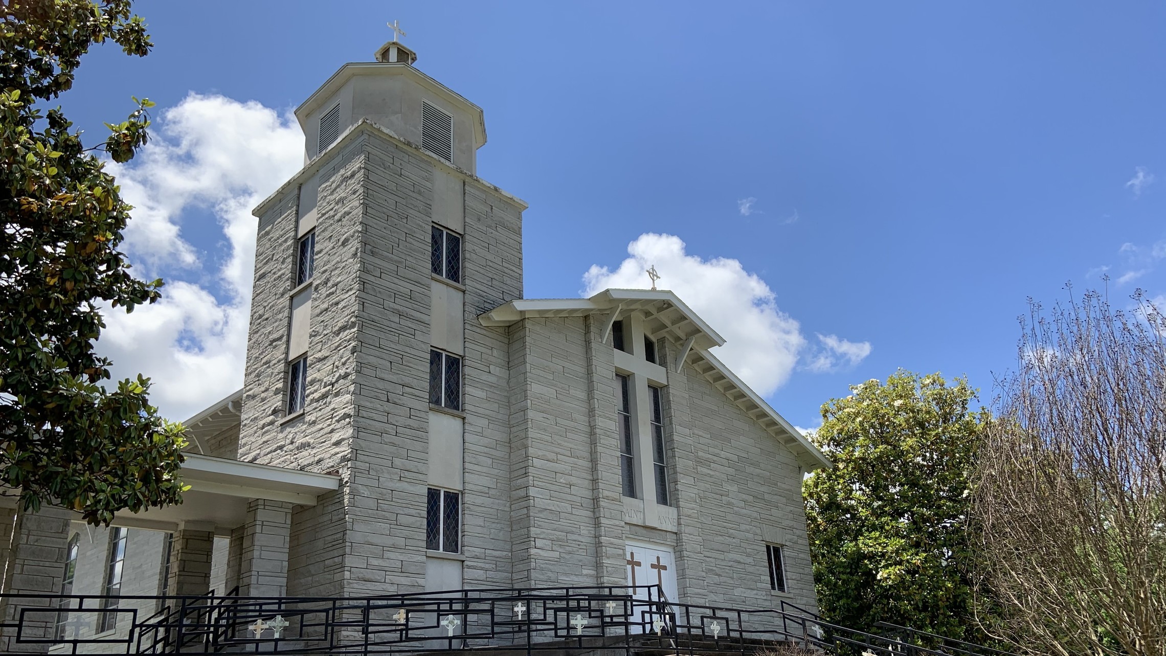 Left Angle of Church